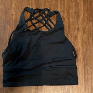 Lululemon Athletica Midnight Blue Crisscross Sports Bra